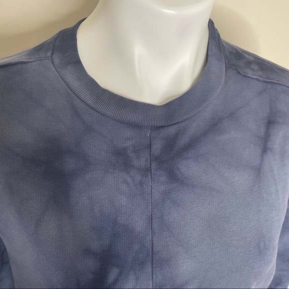 Asos blue tie dye long sweatshirt size 4 - Picture 4 of 7